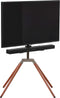 One For All WM7475 Quadpod TV standaard - eiken/donkergrijs
