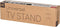One For All WM7475 Quadpod TV standaard - eiken/donkergrijs