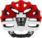 One helm mtb Race m/l rood wit