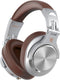 OneOdio A71 - koptelefoon met microfoon - inklapbaar - muziek|studio|DJ (bruin/zilver)