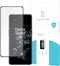 OnePlus 10T screenprotector - Full Cover - Gehard glas - Zwart - Just in Case
