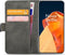 OnePlus 9 Bookcase hoesje - Mobilize - Effen Zwart - Kunstleer