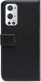 OnePlus 9 Pro Bookcase hoesje - Mobilize - Effen Zwart - Kunstleer
