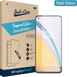 OnePlus Nord 2 Screenprotector - Gehard glas - Transparant - Just in Case