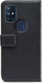 OnePlus Nord N10 Bookcase hoesje - Mobilize - Effen Zwart - Kunstleer