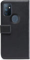 OnePlus Nord N100 Bookcase hoesje - Mobilize - Effen Zwart - Kunstleer