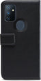 OnePlus Nord N100 Bookcase hoesje - Mobilize - Effen Zwart - Kunstleer
