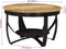 vidaXL-Salontafel-Ø-68x43-cm-massief-mangohout-en-ijzer