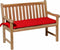 Madison tuinbankkussen Panama 180x48 cm - rood