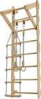 Wandrek kinderen - Klimrek - Touwladder en turnringen - Natuurlijk