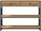 vidaXL - Console - Tafel - Artisan - Eik - 100x28x75 - cm - Geengineerd - Hout - & - Staal