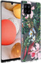 iMoshion Hoesje Geschikt voor Samsung Galaxy A42 Hoesje Siliconen - iMoshion Design hoesje - Groen / Roze / Tropical Jungle