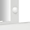 vidaXL - Kaptafel - met - LED - Verlichting - - - Wit - 102 - x - 33 - x - 135 - cm
