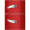 Smeg FAB30LRD6 - Koelvriescombinatie - 222/72 liter - Rood