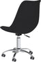 vidaXL - Eetkamerstoelen - draaibaar - 2 - st - stof - zwart