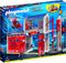 PLAYMOBIL - City Action - Grote brandweerkazerne met helicopter - 61 x 21 x 36 cm