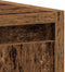 vidaXL - Wastafelkast - 60x33x60 - cm - bewerkt - hout - oud - houtkleurig