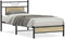 vidaXL - Bedframe - zonder - matras - hout - sonoma - eikenkleurig - 80x200 - cm
