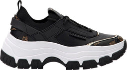 Guess Braydin - Dames Sneakers Laag - Imitatieleer - Black/Brown
