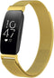 iMoshion Bandje Geschikt voor Fitbit Inspire Maat M - iMoshion Milanees magnetische band met installatiehulp - goud