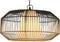 Plafondlamp DKD Home Decor 42 x 42 x 23 cm Zwart Gouden Ijzer 50 W