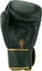 Super Pro Combat Gear Warrior SE Lederen (kick)bokshandschoenen Groen/Goud 14oz