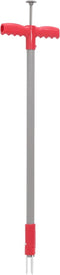 Onkruidsteker 93,5 cm gepoedercoat staal rood en grijs