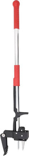 Onkruidsteker 99,5 cm geanodiseerd aluminium rood en zilver