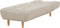 ALSTEN - Chaise longue - Lichtbeige - Symmetrisch - Polyester