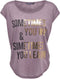 Only Play - Denja Curved Short Sleeve Tee - Shirts - XS - Paars
