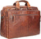 Leren Laptoptas - Mississippi - Brandy Cognac