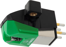 Audio-Technica AT-VM95E - Cartridge - Elliptische stylus - Groen Zwart