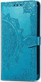 iMoshion Hoesje Geschikt voor Realme 9 Pro Hoesje Met Pasjeshouder - iMoshion Mandala Bookcase - Turquoise