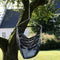 House Nordic Lamia - Hangmatstoel - Polyester/Katoen - Zwart/Grijs/Wit