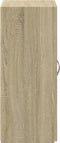 vidaXL - Archiefkast - 60x32x77,5 - cm - bewerkt - hout - sonoma - eikenkleurig