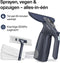Samako CrystalClear - Elektrische Raamwisser - 3-in-1 met Sprayfunctie - Blauw