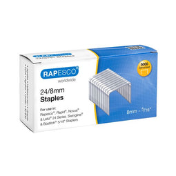 Rapesco - Nieten 24 8mm 5000st zilver | 20 stuks