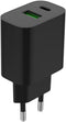 Gembird TA-UC-PDQC20-01-BK - Snellader - 20W QC3.0 - Zwart