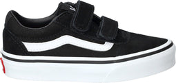VANS YT Ward V - Lage sneakers - Suède/canvas - Zwart/wit (2023) - Maat 34