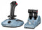Thrustmaster TCA Officer Pack - Joystick en Throttle - Ergonomische replica Airbus - Aluminium Blauw Zwart