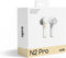 Sudio N2 Pro - In-ear oordopjes - ANC - Draadloos opladen - Wit
