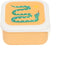 Petit Monkey Snackdozen + Drinkfles Upside Down Animals/Glitter Back to School set - Blauw