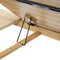 Ontbijt op bed/laptoptafeltje/dienblad Smart 54 x 34 cm bamboe - Serveerbladen, dienbladen & keukenbenodigdheden