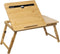 Ontbijt op bed/laptoptafeltje/dienblad Smart 54 x 34 cm bamboe - Serveerbladen, dienbladen & keukenbenodigdheden