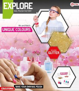 Ontdek wetenschap set-maak nagellak