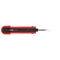 Ontgrendelingsgereedschap voor platte stekkers/platte stekkerhulzen 2,8 mm, 4,8 mm, 5,8 mm, 6,3 mm