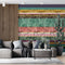 Melli Mello On the Wild side Wall Mural Green