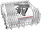 Bosch SBD6YCX02E - Inbouw vaatwasser 60cm - 14 couverts 43dB - Wit