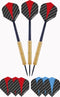 Longfield Darts - Houten Cabinet - Dartbord met 6 Steeltip Pijlen en Whiteboard - Zwart Hout Fineer