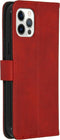 iMoshion Hoesje Geschikt voor iPhone 12 Pro / 12 Hoesje Met Pasjeshouder - iMoshion Luxe Bookcase - Rood